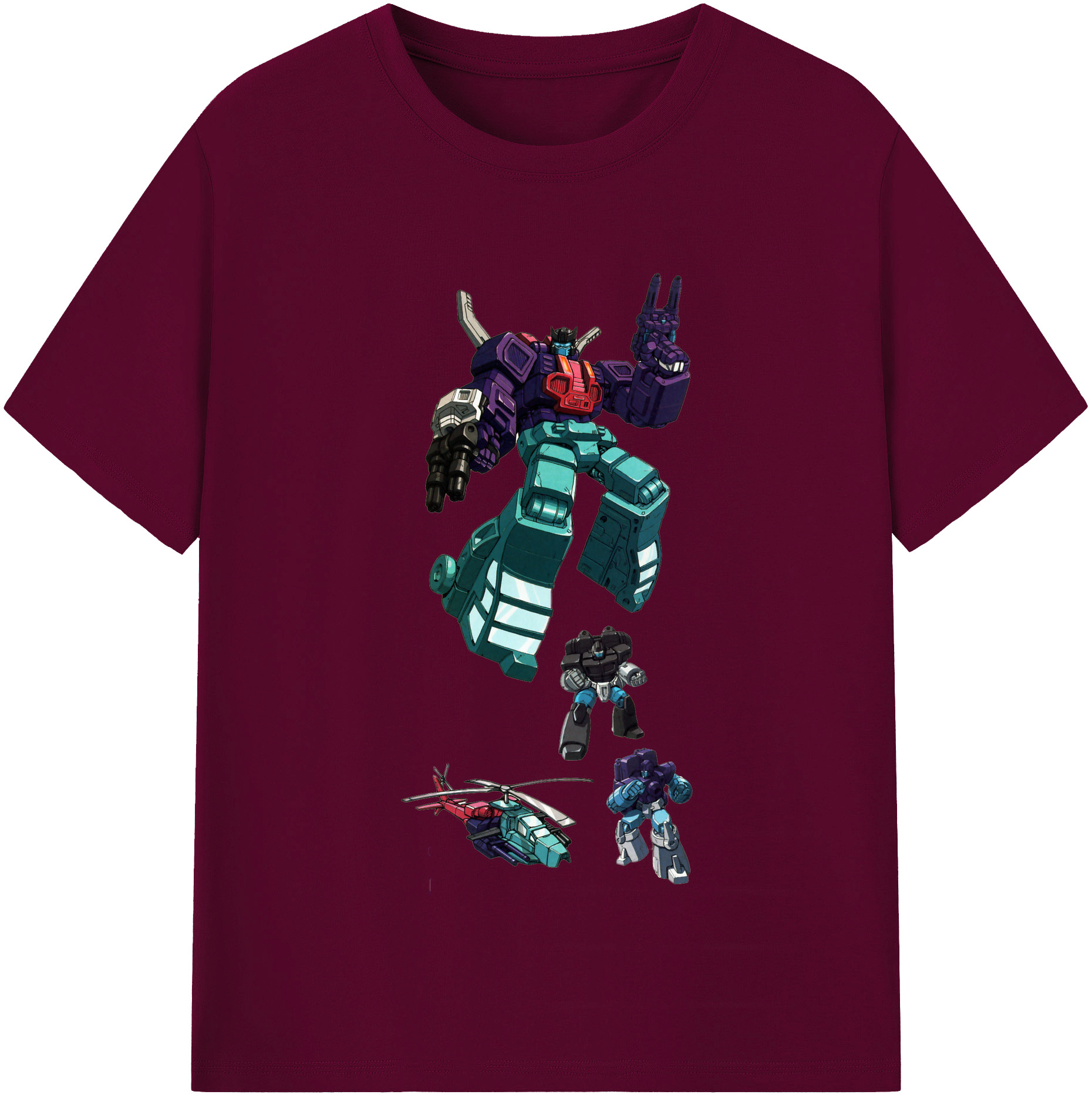 （画像用）  レディースカジュアルプリントTシャツ（綿100％）